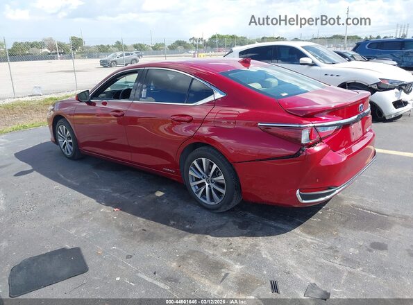 58AD21B19LU008364 2020 LEXUS ES 300H Red უკანა მარცხენა