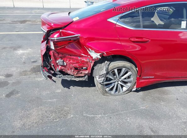 58AD21B19LU008364 2020 LEXUS ES 300H Red წინა ხედი
