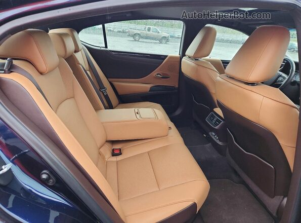 58ADA1C10MU008823 2021 LEXUS ES Blue Widok tylnych siedzeń