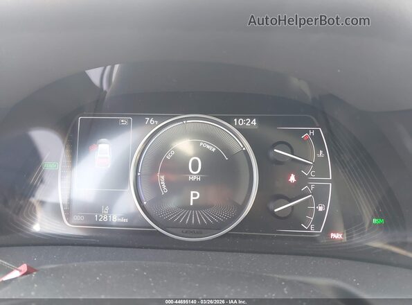 58ADA1C10PU034648 2023 LEXUS ES 300H Black უკანა სავარძლების ხედი