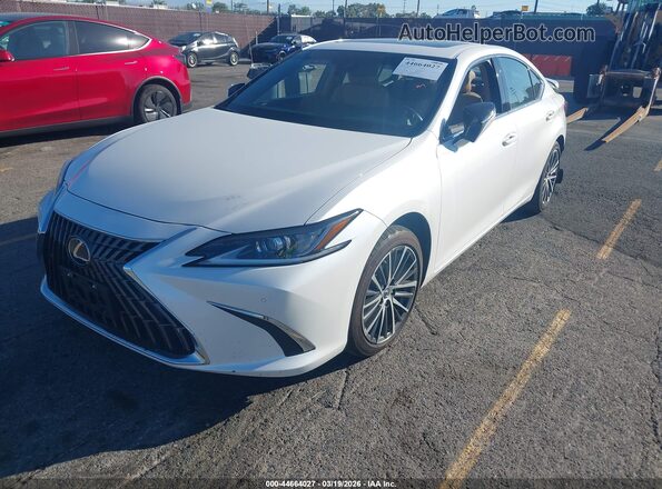 58ADA1C12RU043919 2024 LEXUS ES 300H White წინა მარცხენა ხედი სამი მეოთხედიდან