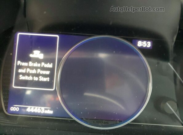 58ADA1C17NU020047 2022 LEXUS ES Black Vista del cuadro de instrumentos