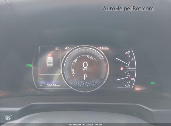 58ADA1C19MU005497 2021 LEXUS ES 300H Silver Вид задніх сидінь