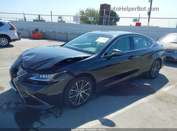58ADA1C1XPU033443 2023 LEXUS ES 300H Черный Передняя левая четверть