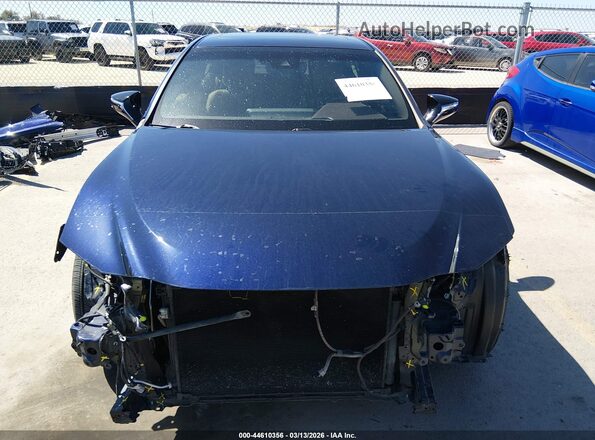 58ADZ1B12MU087261 2021 LEXUS ES 350 Blue Вид спереду