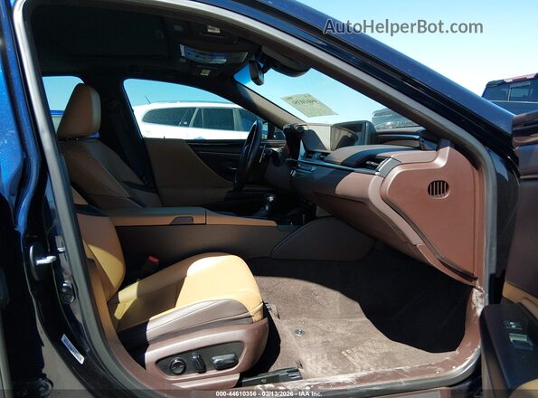 58ADZ1B12MU087261 2021 LEXUS ES 350 Blue Вид салону спереду