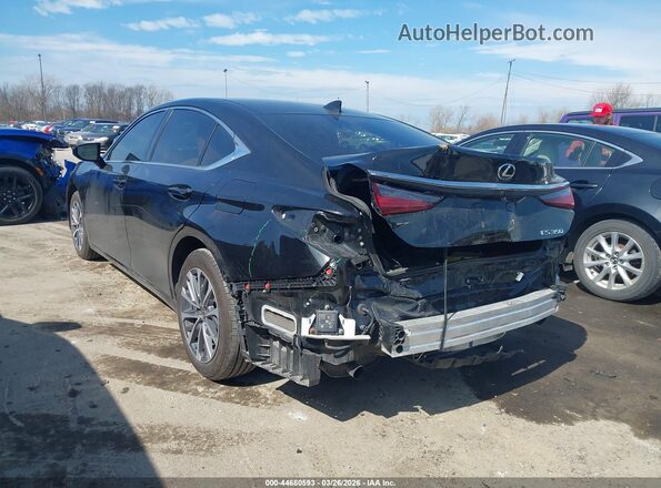 58ADZ1B12NU123189 2022 LEXUS ES 350 Black Trasero izquierdo