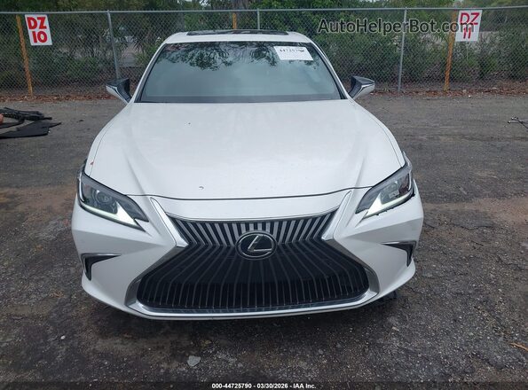58ADZ1B14LU055653 2020 LEXUS ES 350 White Vista del cuadro de instrumentos