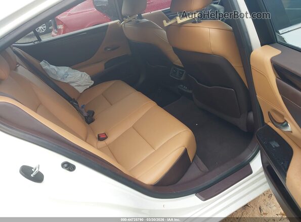 58ADZ1B14LU055653 2020 LEXUS ES 350 White Vista de la etiqueta del VIN
