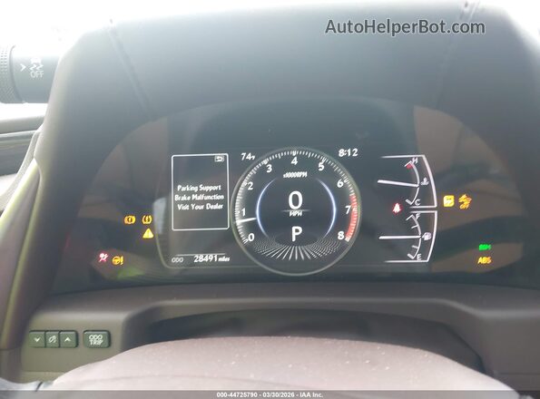 58ADZ1B14LU055653 2020 LEXUS ES 350 White Vista de los asientos traseros