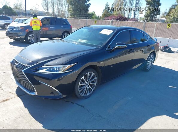 58ADZ1B15MU099176 2021 LEXUS ES 350 Черный Передняя левая четверть