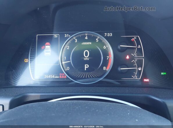 58ADZ1B15PU143035 2023 LEXUS ES 350 Серый Вид задних сидений