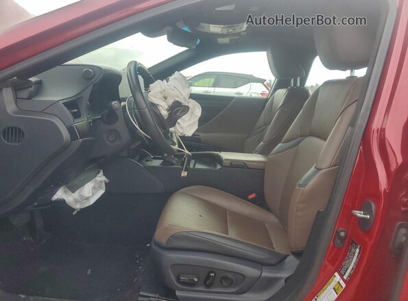 58ADZ1B18PU147872 2023 LEXUS ES Red Vista interior delantera