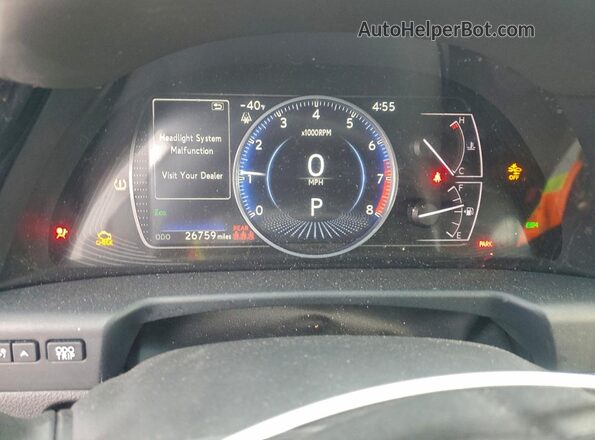 58ADZ1B18PU147872 2023 LEXUS ES Red Vista del cuadro de instrumentos