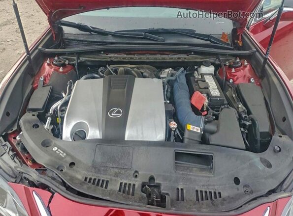 58ADZ1B18PU147872 2023 LEXUS ES Red Vista interior trasera