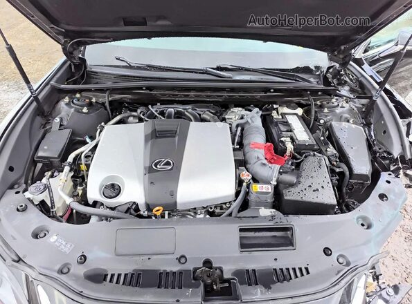 58ADZ1B18RU170765 2024 LEXUS ES Black Widok komory silnika