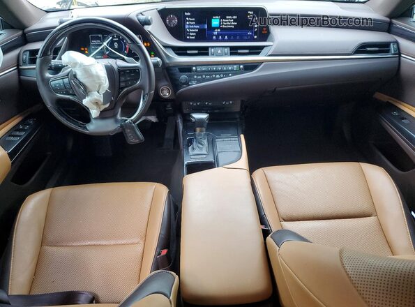 58ADZ1B19LU067877 2020 LEXUS ES Gray წინა პანელის ხედი