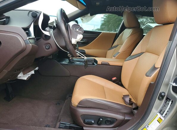 58ADZ1B19LU067877 2020 LEXUS ES Gray წინა სალონის ხედი