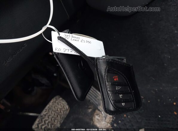 58ADZ1B1XMU091221 2021 LEXUS ES 350 Gray Вид панелі приладів