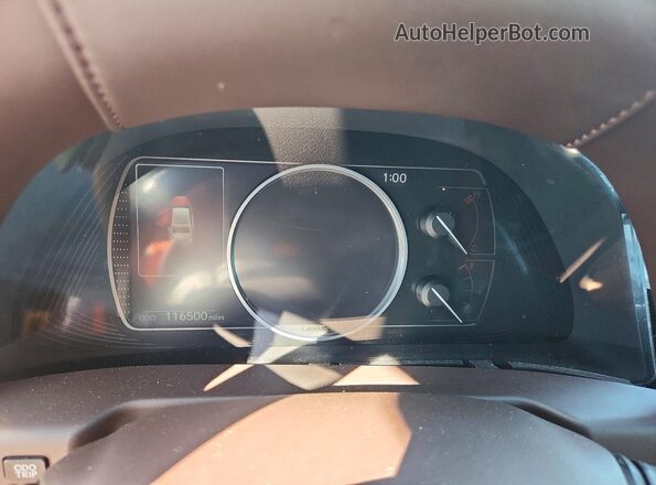 58AEA1C12MU011081 2021 LEXUS ES Black Սարքավորումների վահանակի տեսք