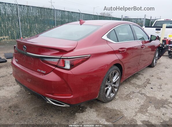 58AGZ1B10LU069689 2020 LEXUS ES 350 Red Հետևի աջ