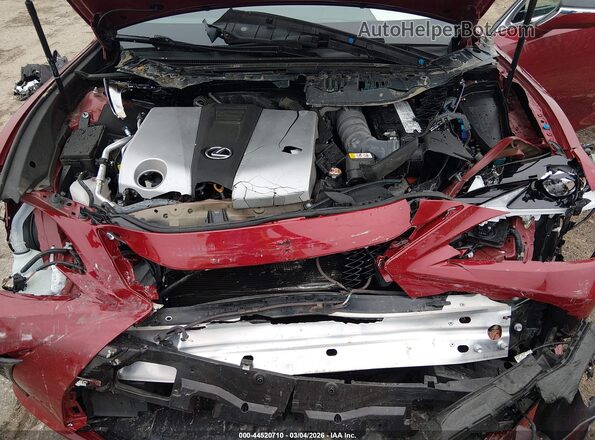 58AGZ1B10LU069689 2020 LEXUS ES 350 Red Հետևի տեսք