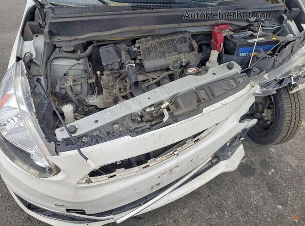ML32A3HJ4KH012082 2019 MITSUBISHI MIRAGE Белый Вид подкапотного пространства