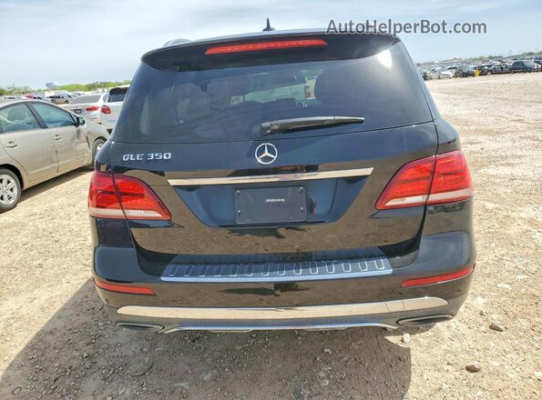 4JGDA5JB5GA687116 2016 MERCEDES-BENZ GLE Black Widok wnętrza z przodu