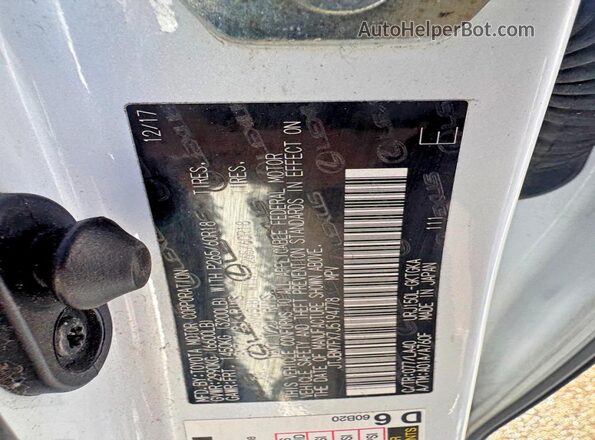 JTJBM7FX7J5194778 2018 LEXUS GX White 