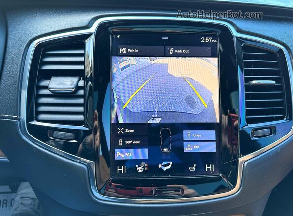YV4BC0PLXH1180980 2017 VOLVO XC90 Черный Вид подкапотного пространства