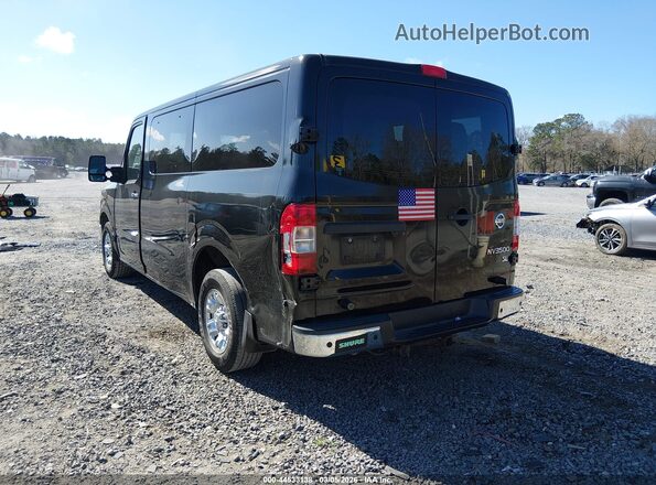5BZAF0AA5KN850268 2019 NISSAN NV PASSENGER NV3500 HD Черный Задняя левая четверть