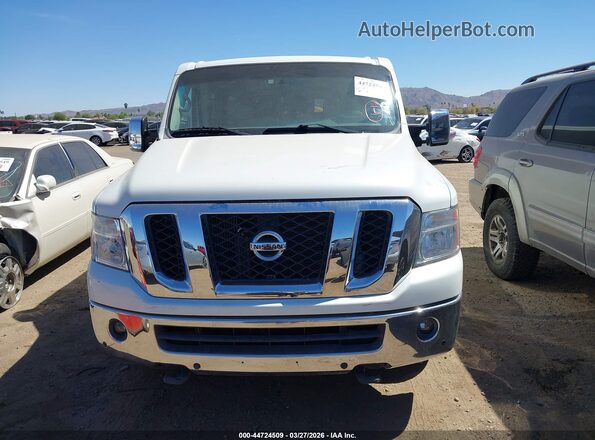 5BZAF0AA6GN855941 2016 NISSAN NV PASSENGER NV3500 HD White Вид спереду