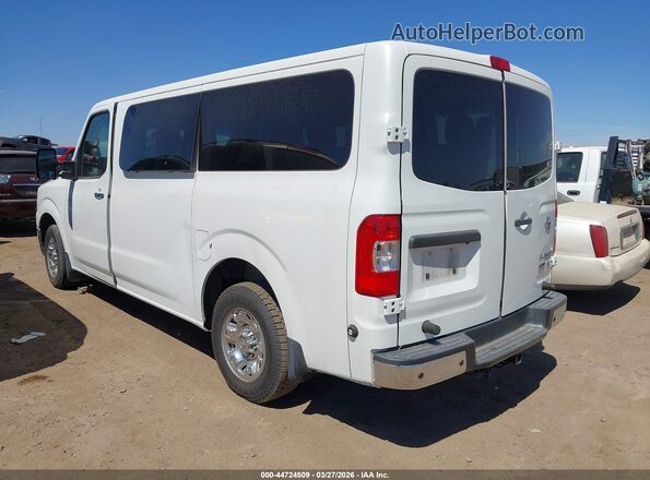 5BZAF0AA6GN855941 2016 NISSAN NV PASSENGER NV3500 HD White Задня ліва чверть