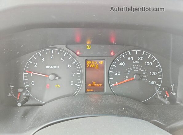 5BZAF0AA8GN851910 2016 NISSAN NV White Widok zestawu wskaźników