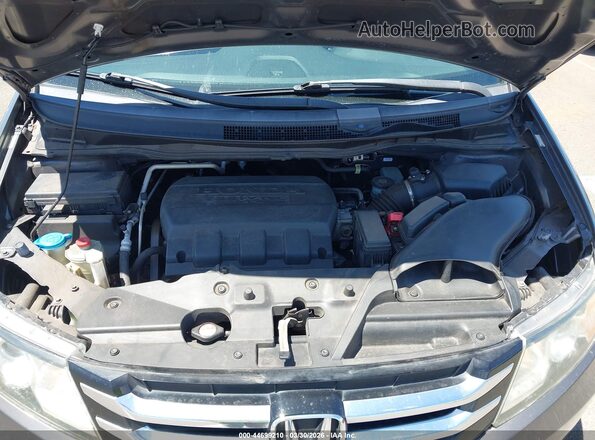5FNRL5H35HB001782 2017 HONDA ODYSSEY Gray Rear view