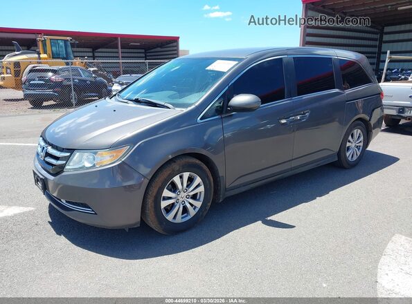 5FNRL5H35HB001782 2017 HONDA ODYSSEY Gray Front left
