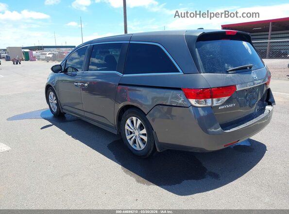 5FNRL5H35HB001782 2017 HONDA ODYSSEY Gray Rear left