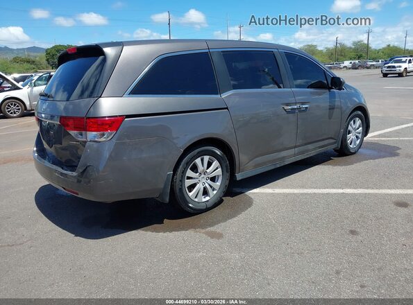 5FNRL5H35HB001782 2017 HONDA ODYSSEY Gray Rear right