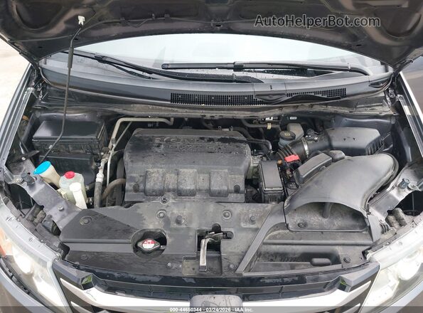 5FNRL5H46GB105379 2016 HONDA ODYSSEY Gray Rear view