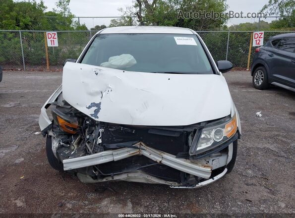 5FNRL5H47HB503847 2017 HONDA ODYSSEY Cream ხელსაწყოთა პანელის ხედი