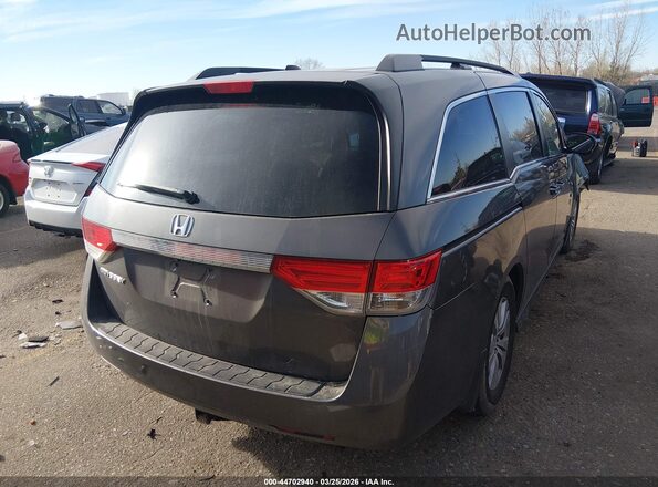 5FNRL5H60GB052812 2016 HONDA ODYSSEY Gray 