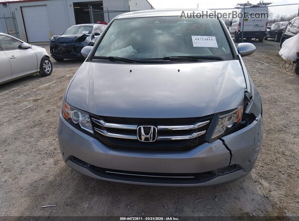 5FNRL5H61GB115299 2016 HONDA ODYSSEY Silver ხელსაწყოთა პანელის ხედი