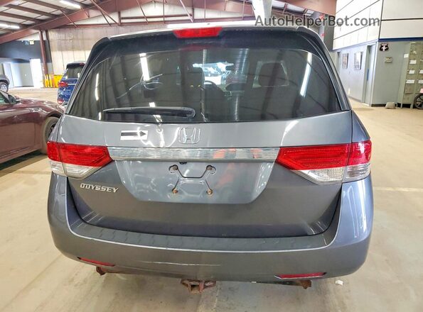 5FNRL5H62HB014709 2017 HONDA ODYSSEY Серый Вид сзади
