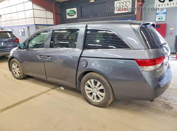 5FNRL5H62HB014709 2017 HONDA ODYSSEY Серый Задняя левая четверть