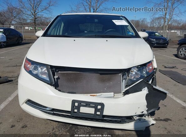 5FNRL5H64GB085361 2016 HONDA ODYSSEY White Widok zestawu wskaźników