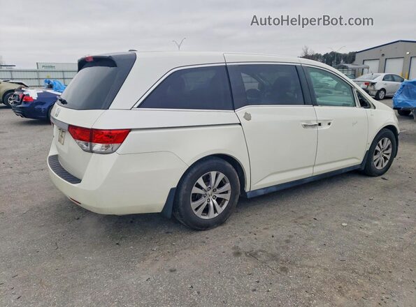 5FNRL5H67HB013393 2017 HONDA ODYSSEY White Tył prawy