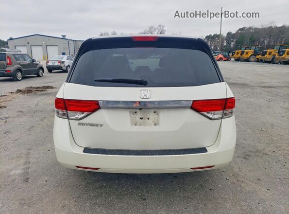 5FNRL5H67HB013393 2017 HONDA ODYSSEY White Widok z tyłu