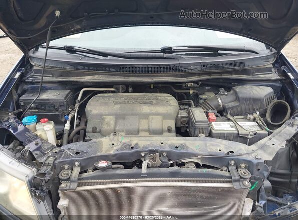 5FNRL5H69GB006847 2016 HONDA ODYSSEY Blue Widok z tyłu