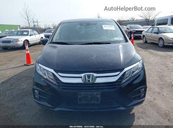 5FNRL6H50LB058259 2020 HONDA ODYSSEY Black Սարքավորումների վահանակի տեսք
