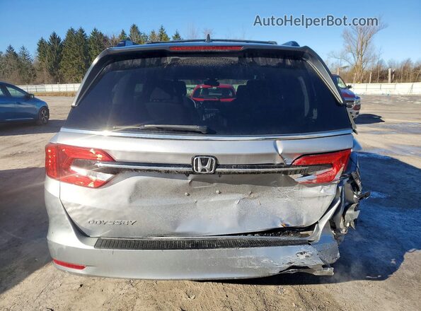 5FNRL6H50MB021696 2021 HONDA ODYSSEY Silver Vista trasera